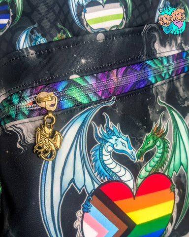 Pride Dragons Book Sleeve